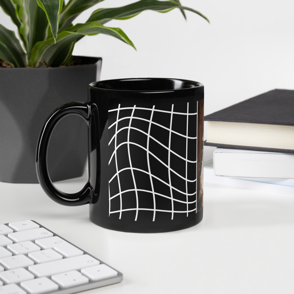 Mug brillant noir