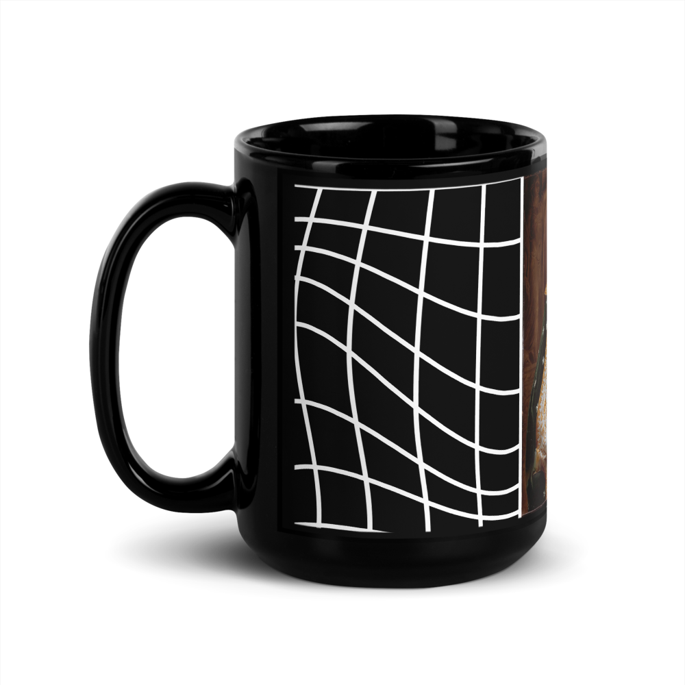 Mug brillant noir