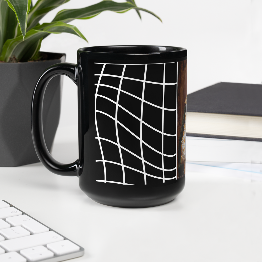 Mug brillant noir